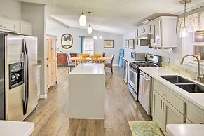 Waterfront Michigan Center Home w/ Boat Dock!