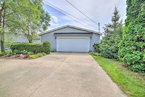 Waterfront Michigan Center Home w/ Boat Dock!