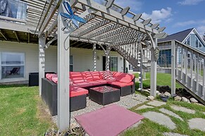 Waterfront Michigan Center Home w/ Boat Dock!