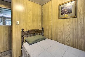 Little Manistee Riverfront Cabin w/ Fire Pit!