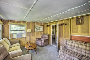 Little Manistee Riverfront Cabin w/ Fire Pit!