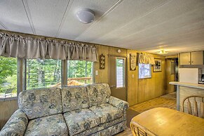 Little Manistee Riverfront Cabin w/ Fire Pit!