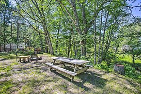 Little Manistee Riverfront Cabin w/ Fire Pit!
