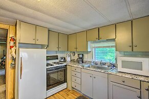 Little Manistee Riverfront Cabin w/ Fire Pit!