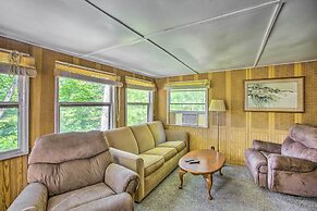 Little Manistee Riverfront Cabin w/ Fire Pit!