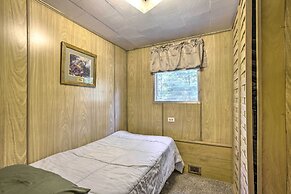 Little Manistee Riverfront Cabin w/ Fire Pit!