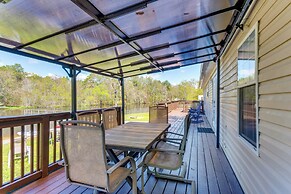 Stocked Fishing Pond On-site: Quiet Pensacola Home