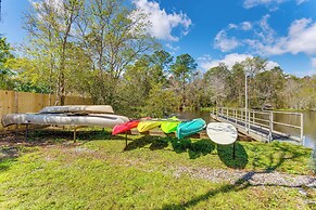 Stocked Fishing Pond On-site: Quiet Pensacola Home