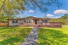 Stocked Fishing Pond On-site: Quiet Pensacola Home
