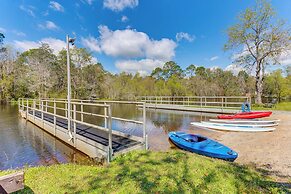 Stocked Fishing Pond On-site: Quiet Pensacola Home