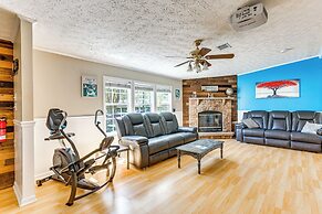 Stocked Fishing Pond On-site: Quiet Pensacola Home