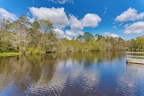 Stocked Fishing Pond On-site: Quiet Pensacola Home