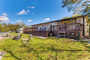 Stocked Fishing Pond On-site: Quiet Pensacola Home