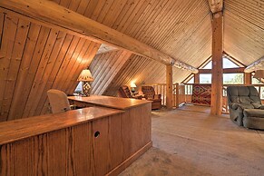 Bend Log Cabin w/ Cascade Mountain Views!