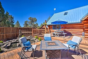 Bend Log Cabin w/ Cascade Mountain Views!