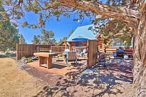 Bend Log Cabin w/ Cascade Mountain Views!