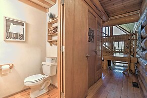 Bend Log Cabin w/ Cascade Mountain Views!