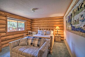 Bend Log Cabin w/ Cascade Mountain Views!