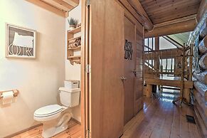 Bend Log Cabin w/ Cascade Mountain Views!
