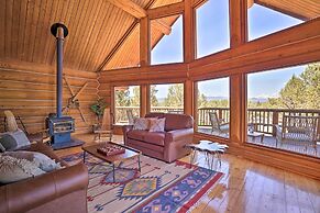 Bend Log Cabin w/ Cascade Mountain Views!