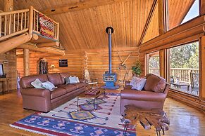 Bend Log Cabin w/ Cascade Mountain Views!