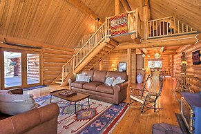 Bend Log Cabin w/ Cascade Mountain Views!