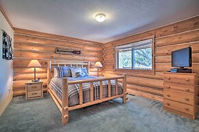 Bend Log Cabin w/ Cascade Mountain Views!