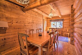 Bend Log Cabin w/ Cascade Mountain Views!