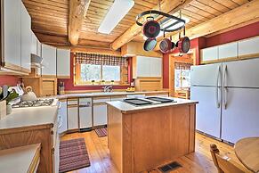 Bend Log Cabin w/ Cascade Mountain Views!