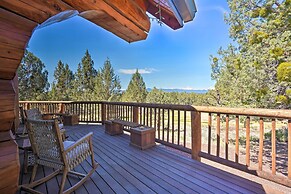 Bend Log Cabin w/ Cascade Mountain Views!