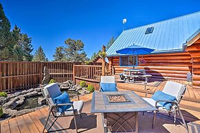 Bend Log Cabin w/ Cascade Mountain Views!