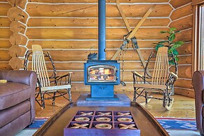 Bend Log Cabin w/ Cascade Mountain Views!