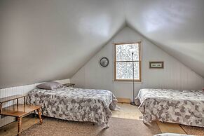 Secluded Irons Cabin w/ 5-acre Yard, Deck, Grill!