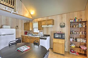 Secluded Irons Cabin w/ 5-acre Yard, Deck, Grill!