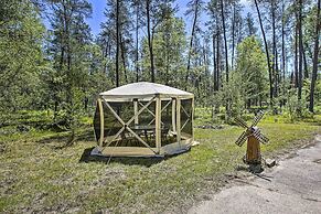 Secluded Irons Cabin w/ 5-acre Yard, Deck, Grill!