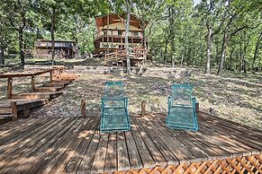 Private Fishing Dock: Grand Lake Home