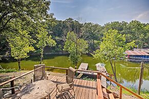 Private Fishing Dock: Grand Lake Home