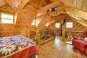 Hot Tub + Furnished Porch: Balsam Grove Cabin