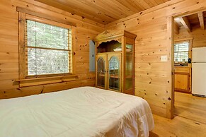 Hot Tub + Furnished Porch: Balsam Grove Cabin