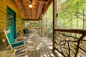 Hot Tub + Furnished Porch: Balsam Grove Cabin