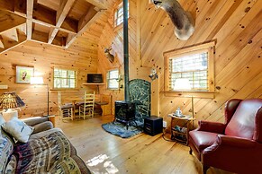 Hot Tub + Furnished Porch: Balsam Grove Cabin