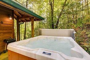 Hot Tub + Furnished Porch: Balsam Grove Cabin