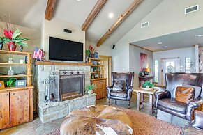 Views & Private Dock: Lakefront Eustace House!