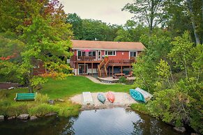 Ski, Swim & Relax: Waterfront Haven on Pines Lake!