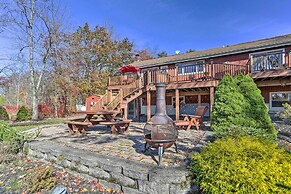 Ski, Swim & Relax: Waterfront Haven on Pines Lake!