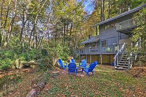 Boone Cottage w/ Fire Pit & On-site Creek!
