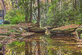 Boone Cottage w/ Fire Pit & On-site Creek!