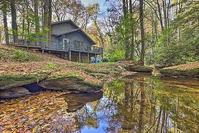 Boone Cottage w/ Fire Pit & On-site Creek!
