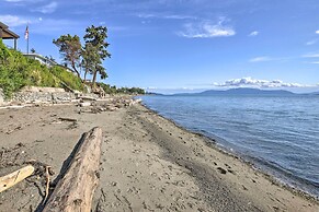 Waterfront Ferndale Home: Deck + Beach Access