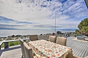 Waterfront Ferndale Home: Deck + Beach Access